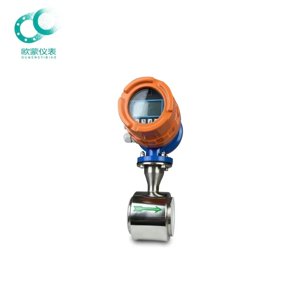 Smart Clamp-On Stainless Steel Electromagnetic Flow Meter for Wastewater Industrial Conductive Liquids OEM Customizable