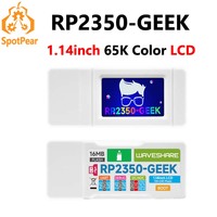 Waveshare RP2350-GEEK Raspberry Pi Pico 2 RP2350 GEEK 1.14inch LCD 240x135 65K SWD/UART/I2C For OpenOCD/CMSIS-DAP