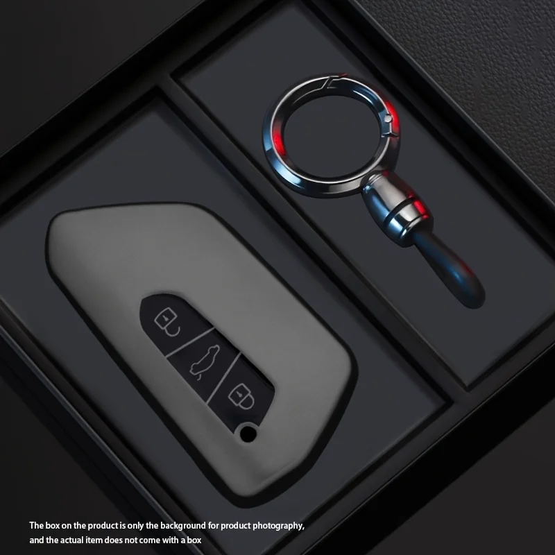 Schwarze TPU-Autoschlüsselhülle im Krieger-Stil für VW Golf 8 Mk8 GTI GTD R ID3 ID4 2020, geschütztes Fob-Zubehör – Detail 4
