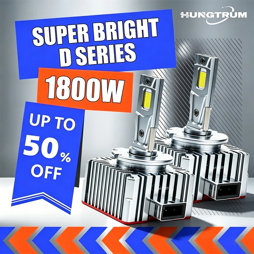 

D1S D3S LED Headlight 2000000LM CANBUS No Error Focused Lights D2S D4S D1R D3R D2R D4R D8S Headlamp With Fan Turbo Led Lamps 12V