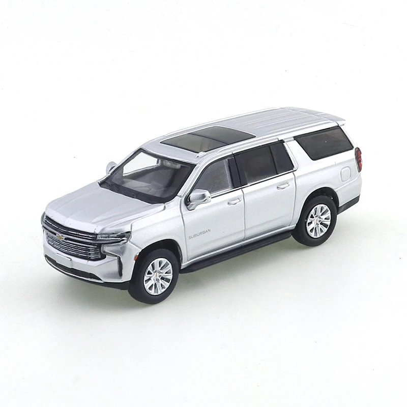 MASDI 1:64 Chevrolet Suburban Car Alloy Toys Pojazd silnikowy Odlewany metalowy model dla dzieci
