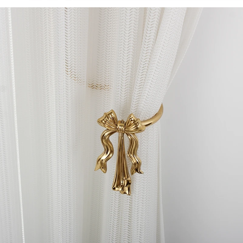 American Brass Angel Wings Curtain Hook Foyer Gold Light luxury retro decoration wall hanging