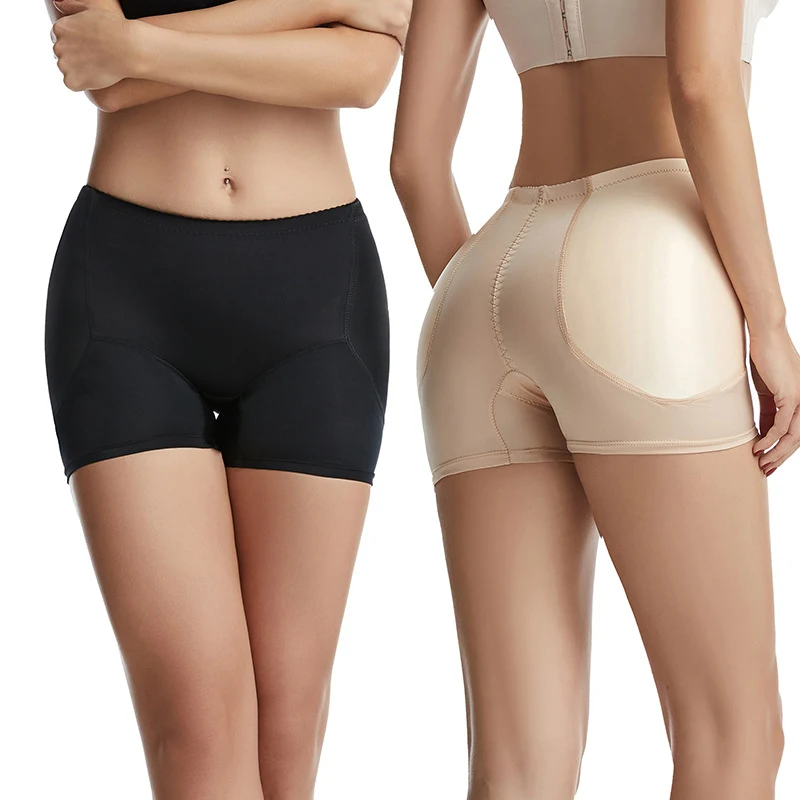 High Waist Women Padded Seamless Butt Lifter Buttocks Enhancer Shaper Pants Plump Buttocks Bottoming