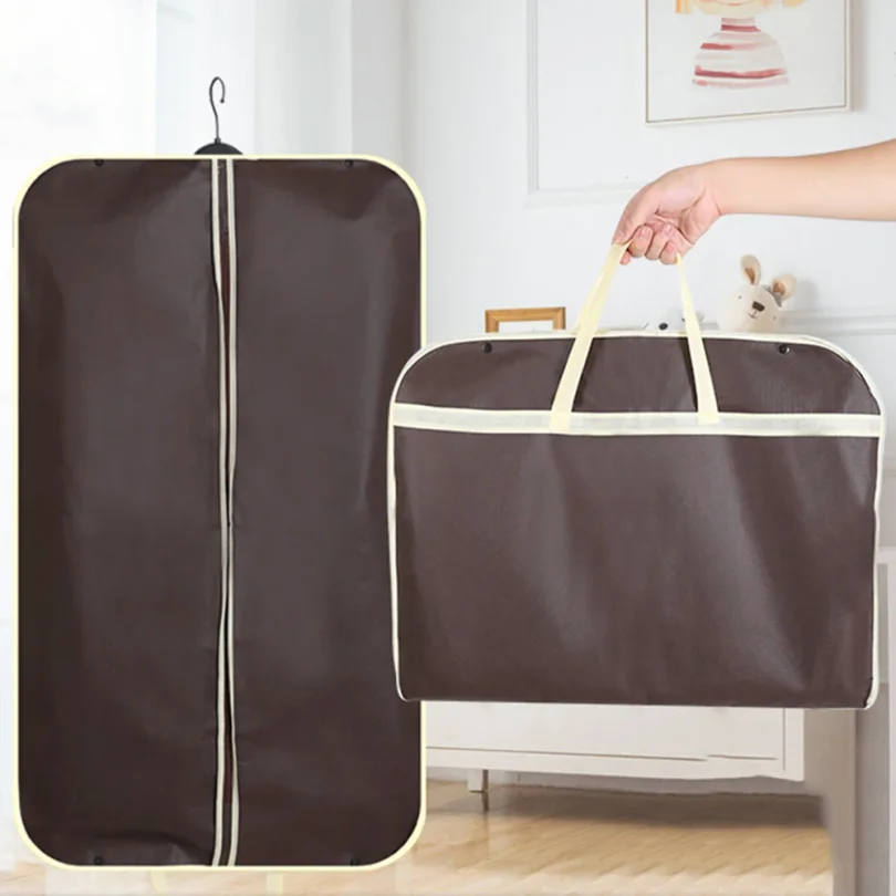 

Garment Suit Bag for Travel and Storage with Zipper and Carry Handles Suits Tuxedos Dresses Coats Protect Dust Cover