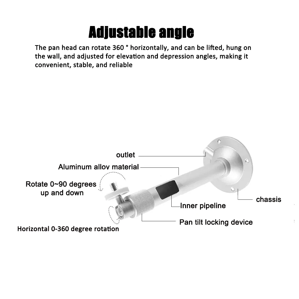 HY300 プロジェクターアクセサリー天井および壁スタンドプロジェクターバックライト用ブラケットハンガー 1/4 ネジ穴ネジと互換性
