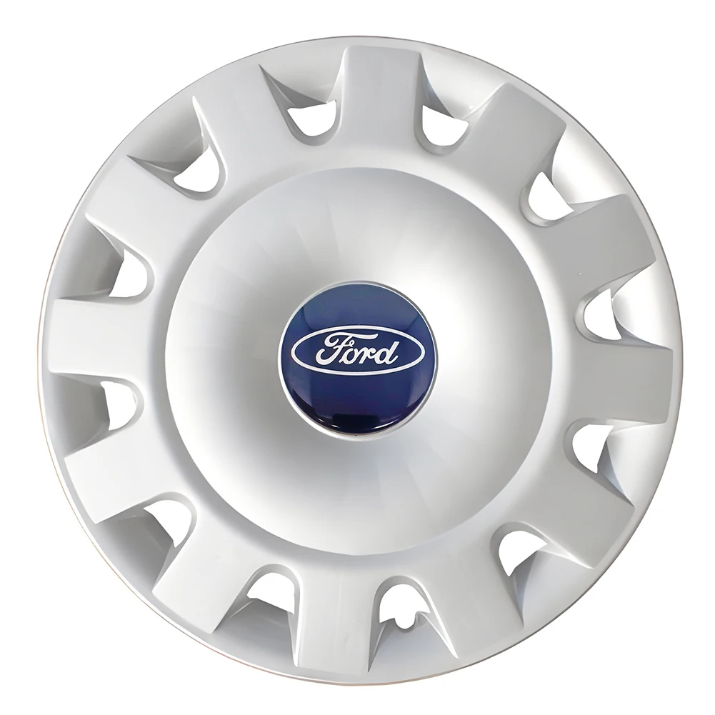 4 X 54MM Wheel Centre Caps Set Hub Centre Rim Cover Badge Car Decorations Center Caps Fit For Ford Most Models