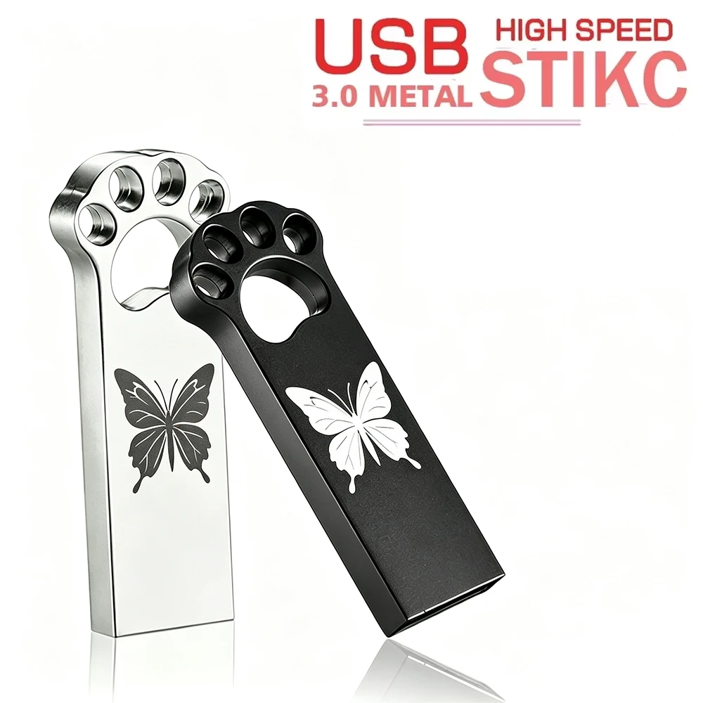 pen-drive-usb-30-bear-claw-128gb-preto-pen-drive-64gb-para-brindes-corporativos-pen-drive-32gb-presentes-para-criancas-logotipo-personalizado-gratis-16gb