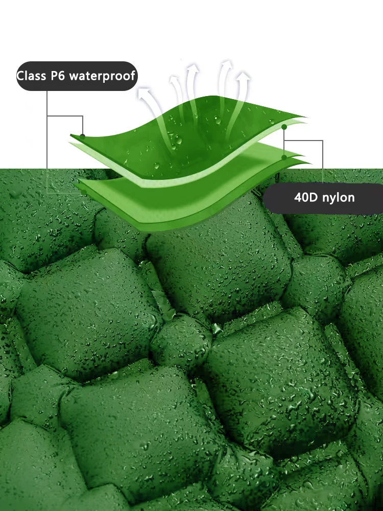 Kempingowy nadmuchiwany materac w namiocie składane łóżko obozowe śpiwór koc piknikowy podróżna mata powietrzna sprzęt kempingowy