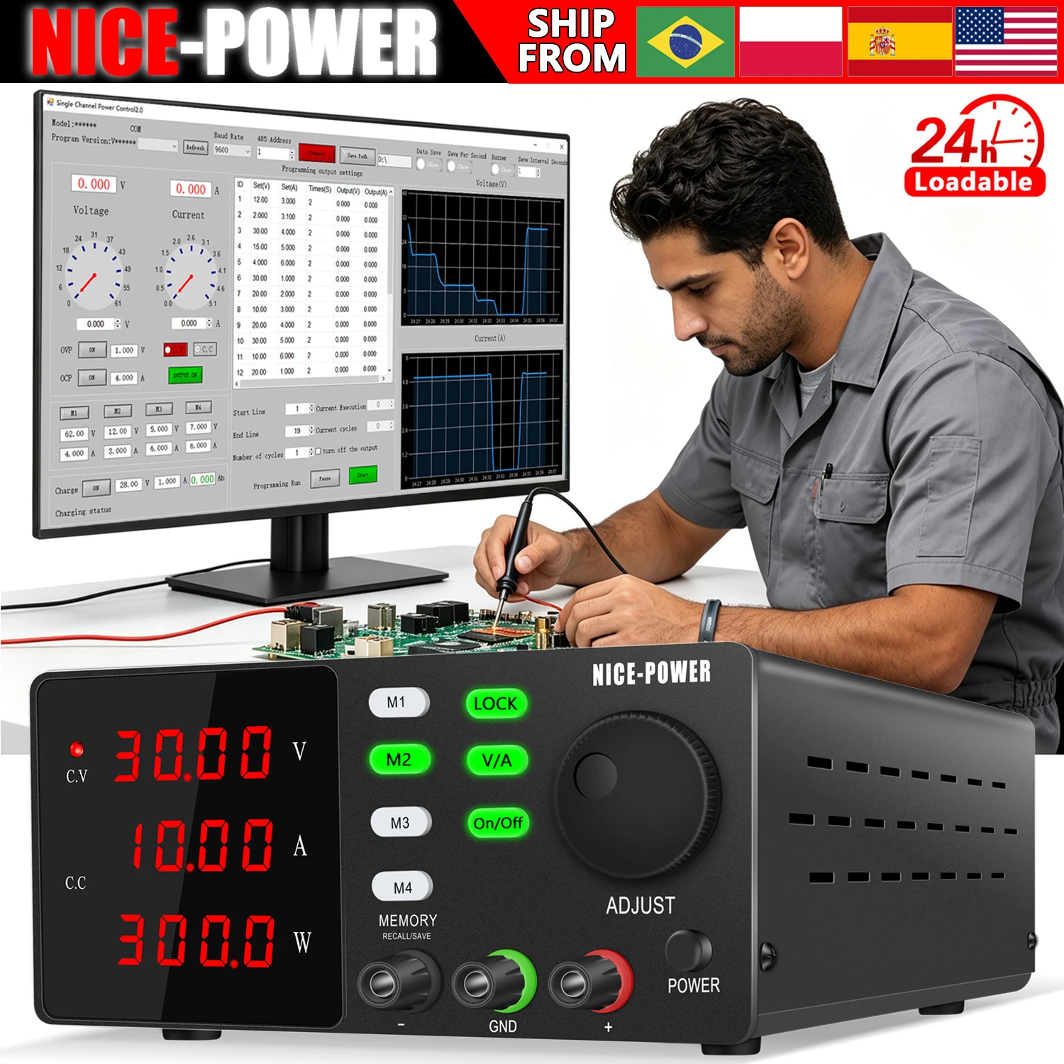 Dc Power Supply Variable - Nice-Power High Precision DC Lab Power