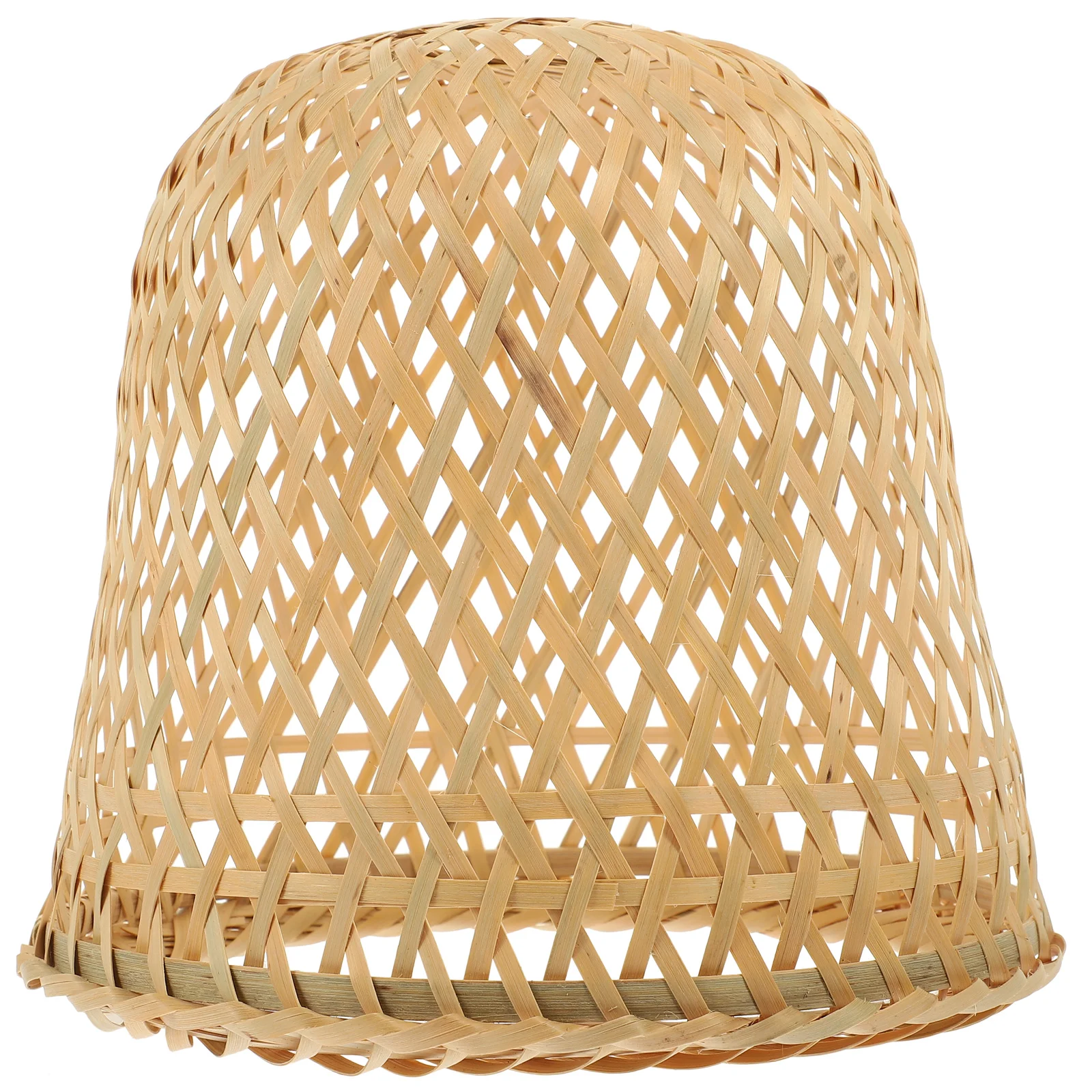 

Bamboo Lampshade Wicker Table Bulb Lampshades Blinds Chandelier Ceiling Cover Pendant Hanging Light