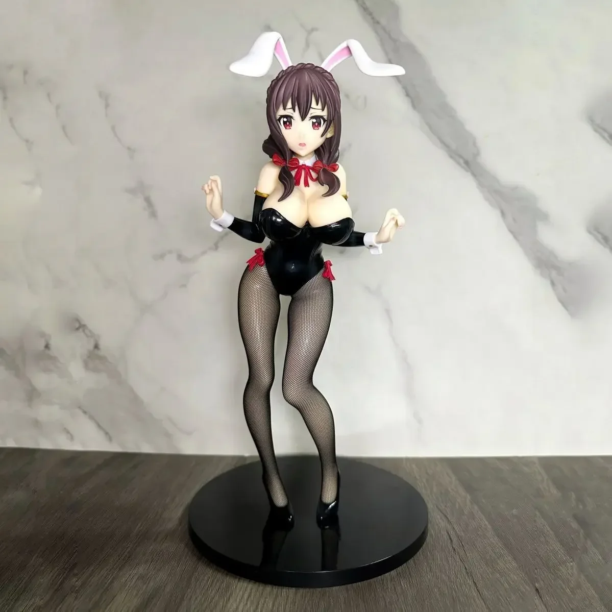 

Anime Freeing Yunyun Bunny Figure KonoSuba God's Blessing on this Wonderful World Megumin Bunny Ver. model PVC Action Figur