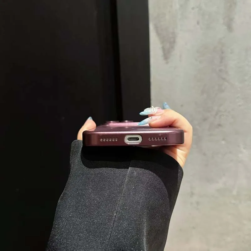 Neue Luxus-Hartschalen-Schutzhülle mit Kameraschutz für iPhone 18 Pro Max 13 14 15 16 17 Pro unterstützt kabelloses Laden – Detail 6