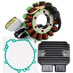 ZX 10R Generator Stator Coil + Voltage Regulator Rectifier With Gasket For Kawasaki ZX1000 Ninja ZX10R ZX-10R 2008 2009 2010