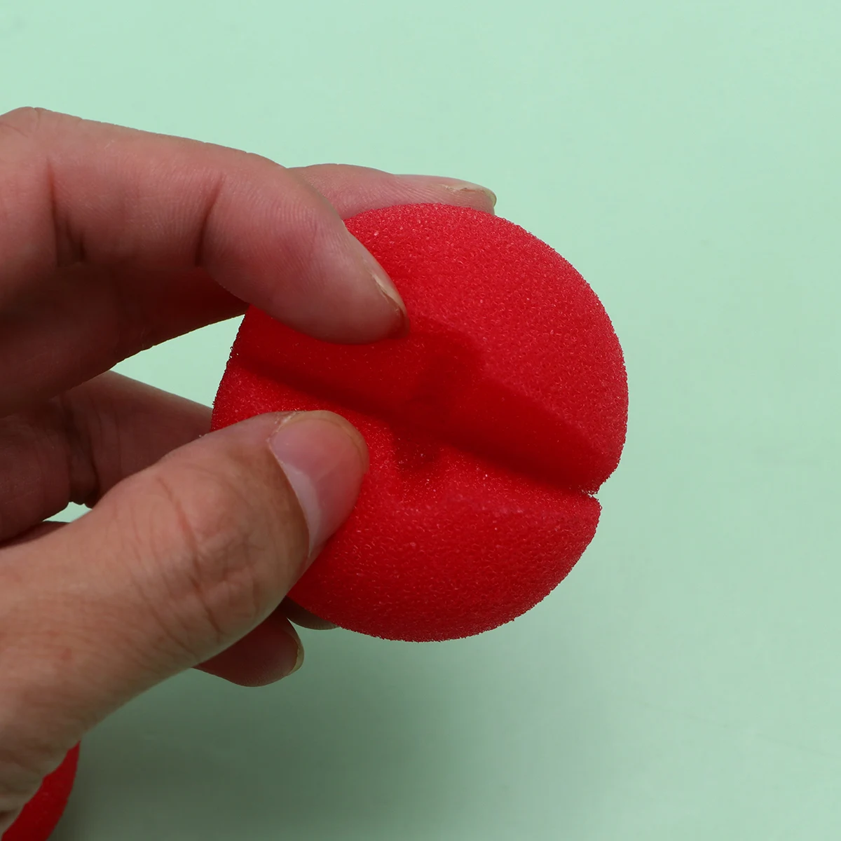 20pcs Sponge Clown Nose Red Clown Nose For Kids Adults Costume Party Masquerade Cosplay Holiday Trick Novelty Fun