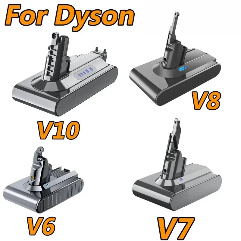 

Аккумулятор литий-ионный 9800 мАч 21.6В для пылесосов Dyson V6/V7/V8/V10, замена для серии V8