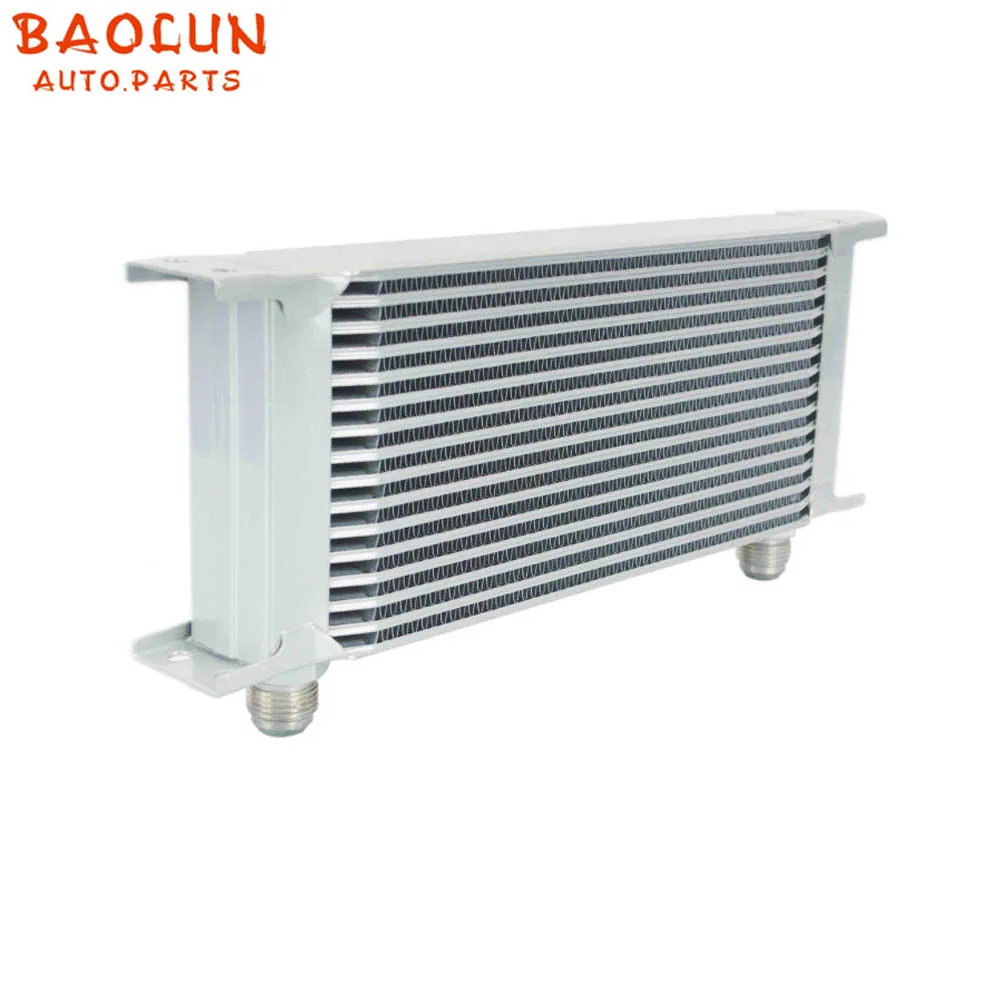 

BAOLUN Universal Aluminum 16 ROW AN10 Oil Cooler Engine Transmission Oil Cooler