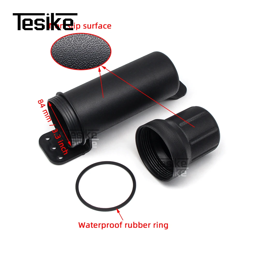 Off-Road Motos Tool Tube Gloves Raincoat Storage Box Waterproof Case With Anti-theft Lock Ring Universal Motorcycle Accessories