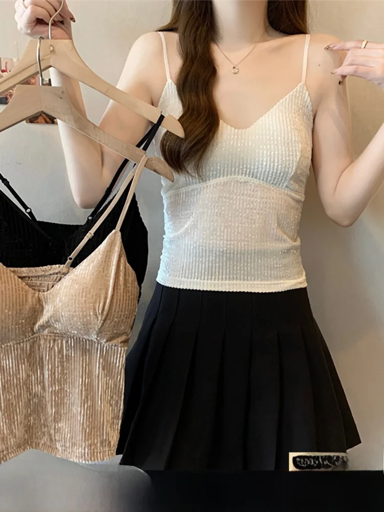 Gold Velvet Vest St…