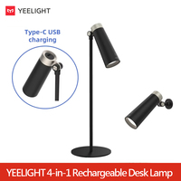 YEELIGHT 4-in-1 Rechargeable Desk Lamp LED Reading Light 4 Ways to Use 180° Rotation Color Temperature 4000K Type-C USB Charging