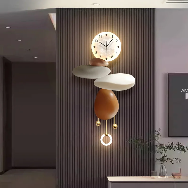 Bedrooms Simple Wall Watch Luminous Minimalist Fashion Nordic Wall Watch Creative AestheticRestaurant Reloj Room Decorations