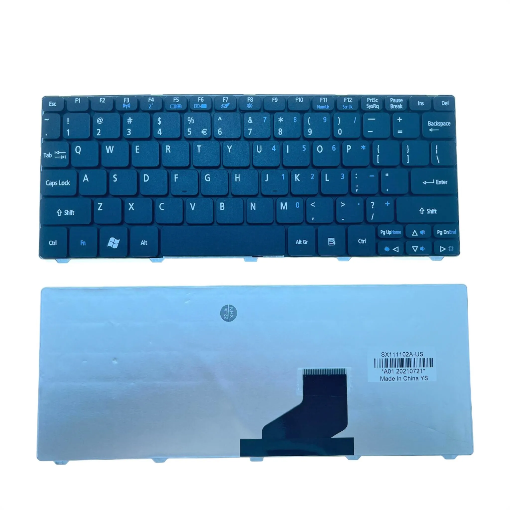 

Новая/оригинальная клавиатура для ноутбука Acer Aspire One 521 522 533 532 D255 D255E D257 D260 D270, замена ноутбука