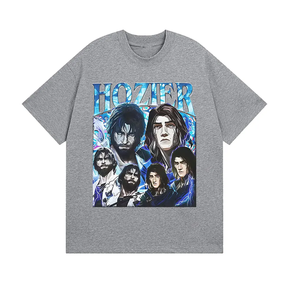 محدودة آرثر مورغان Hozier الجرافيك تي شيرت ملابس للرجال تأثيري تي شيرتات قصيرة الاكمام رجل خمر بلايز القطن عالية الجودة