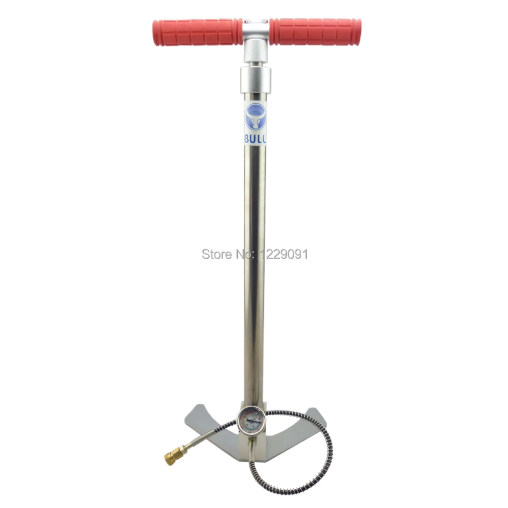 

Not GX , Pre charged BULL high pressure stirrup banjamin air pump pcp 4500PSI - factory outlet