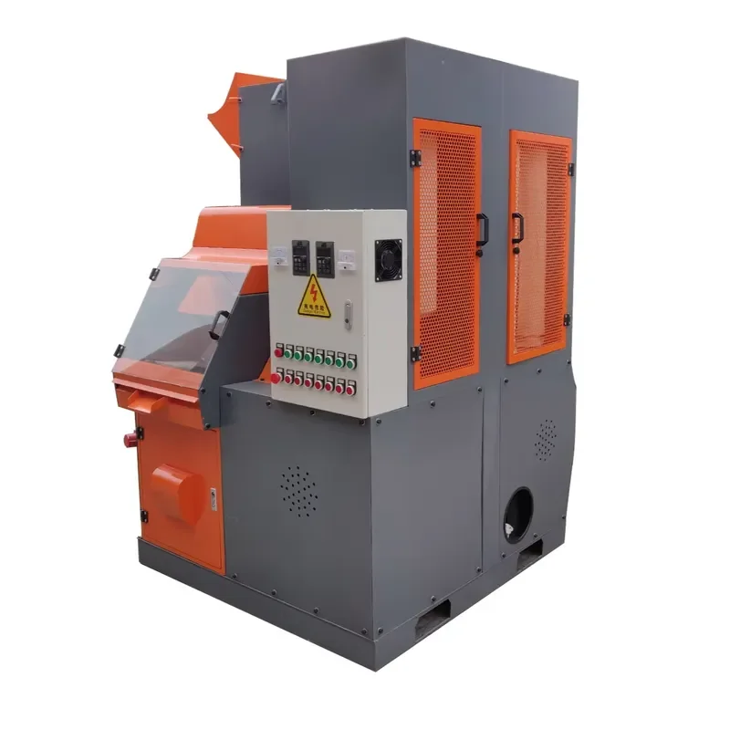 2026 Hot Lansing Exquisite Structure Manufacturing Dry Type Copper Wire Separator Cable Granulator Copper Wire Recycling