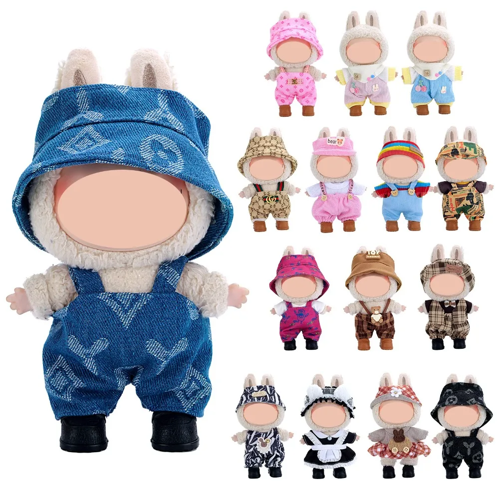 

17cm Doll Clothes for 1st/2nd/3rd Gen BJD(No Shoes Included)​​Fits Vinyl & Plush Toys Outfit Changeable No Doll
