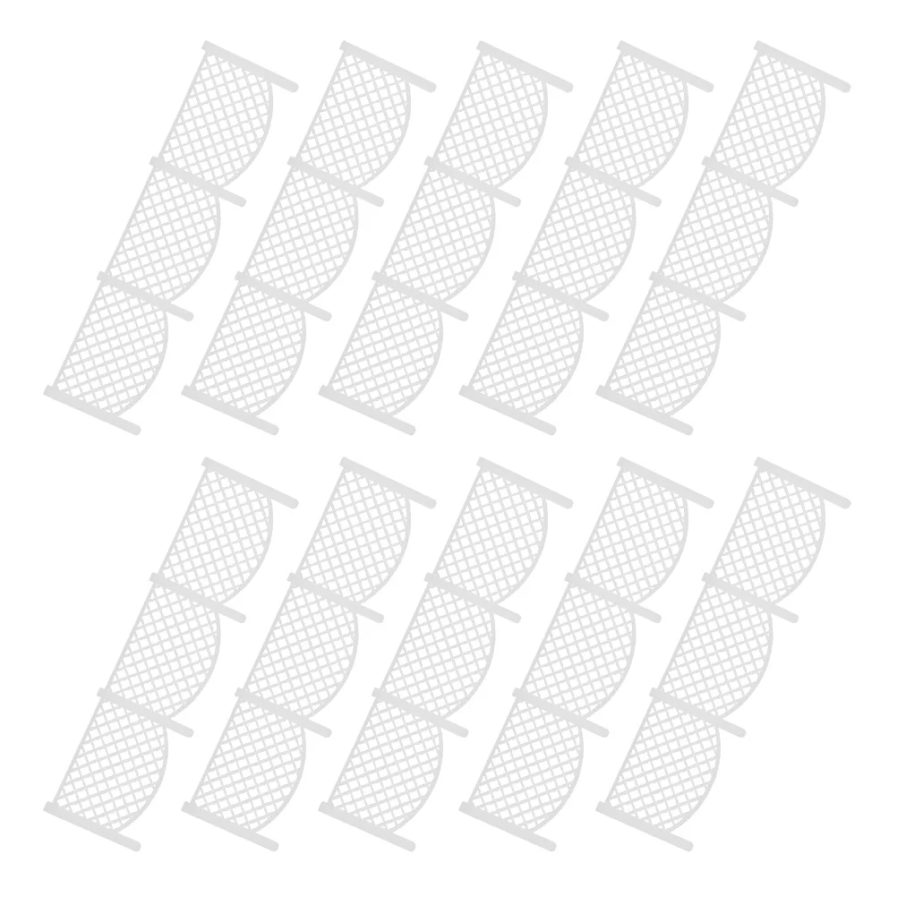 

10 Pcs Miniature Retro Fence Model Decorative Plastic Fences for House Mini Garden Landscape Adornment Realistic Craft