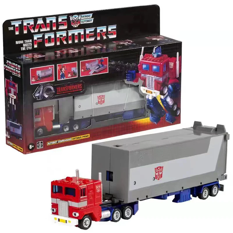 Hasbro Transformers Toy G1 Replica Optimus Prime Sonic Recorder Hercules 3C Actionfigur Modell Geschenk Spielzeugsammlung für Kinder