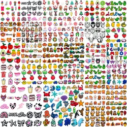 Hot Set Shoe Charms Wholesale Cool Pins PVC DIY Sandals Accessories for Friend Kids Men Party Favors X-mas Gifts