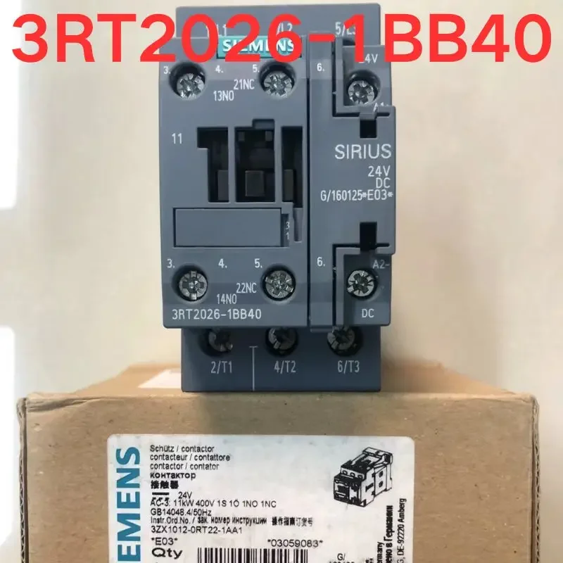 

Brand-new contactor 3RT2026-1BB40