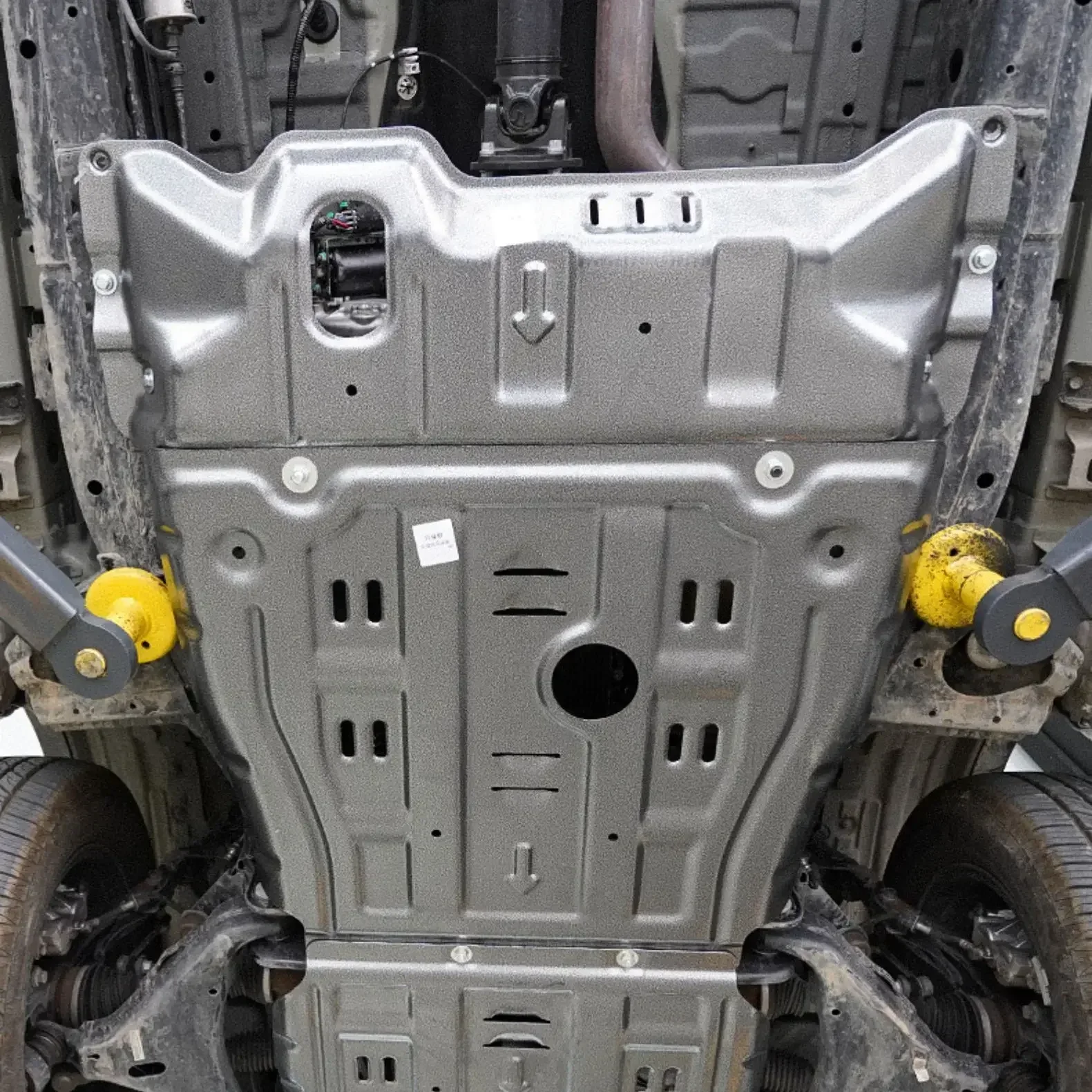 CHKJ Under Shield Guard Bottom Splash Guard Cover Skid Plate 4runner Engine Gearbox Steer For Great Wall Pao GWM Poer Cannon