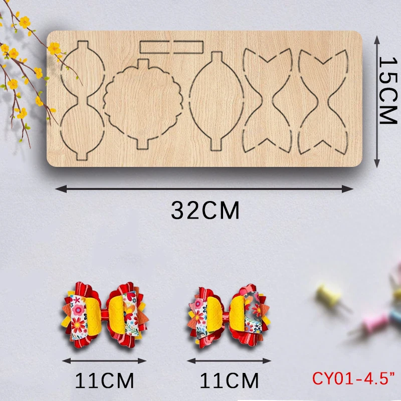 CY01-4.5 Multi Layer Bow Wood Cutting Knife Die, Compatible with Most Machines