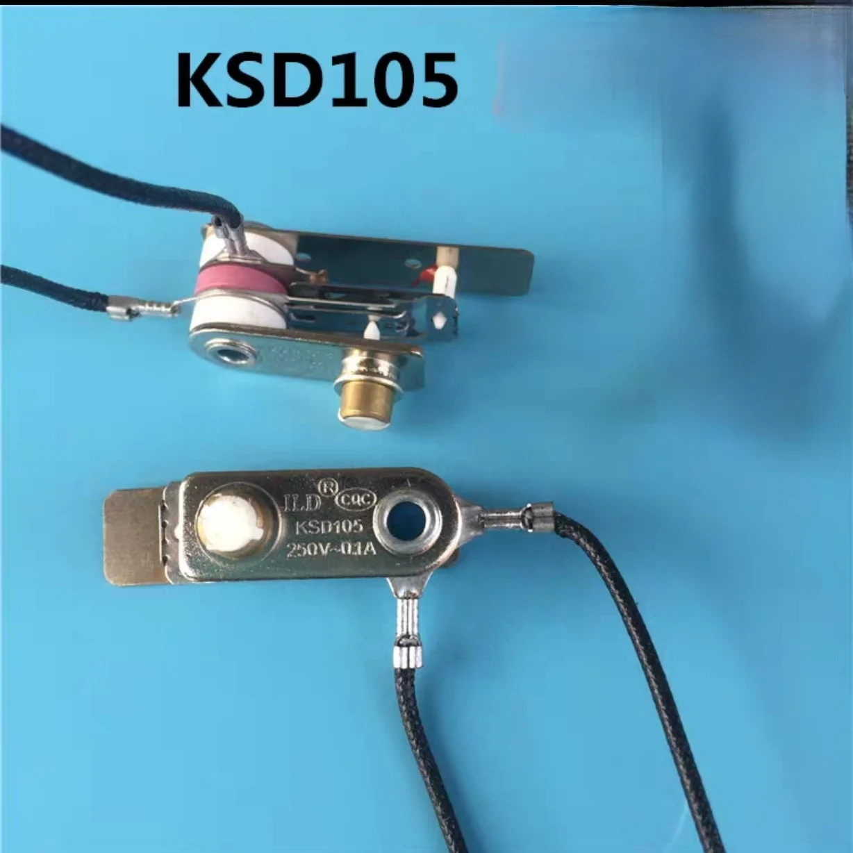 2pcs/lot Electric Pressure Cooker Parts  KSD105  0.1A 250V Temperature Control Switch