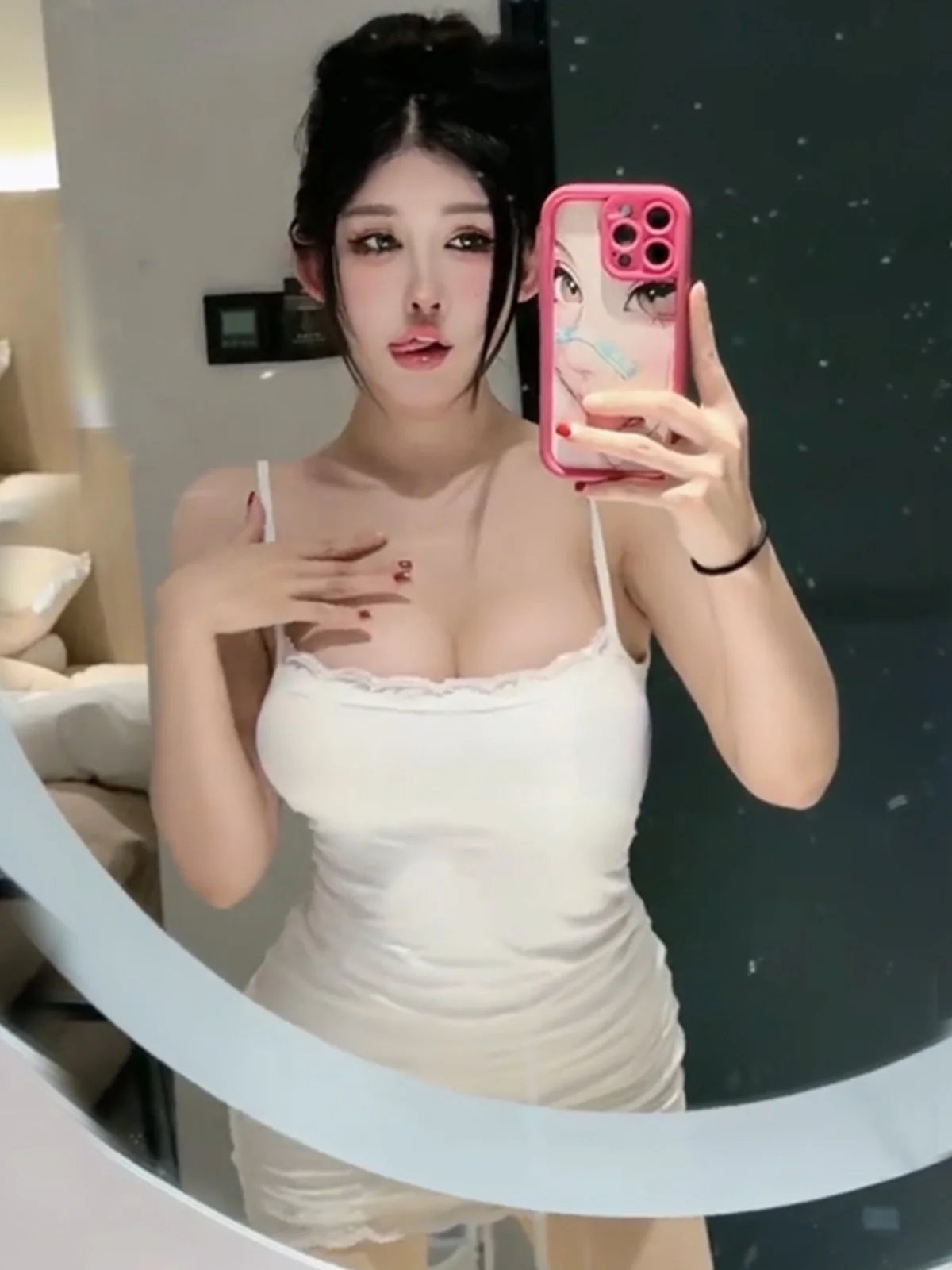 

Sexy Lace ter Ne Bodycon Dr Women's High Waist Splice Spring Summer Base Layer Sweet Cool Tulle Skirt Wrap Dr