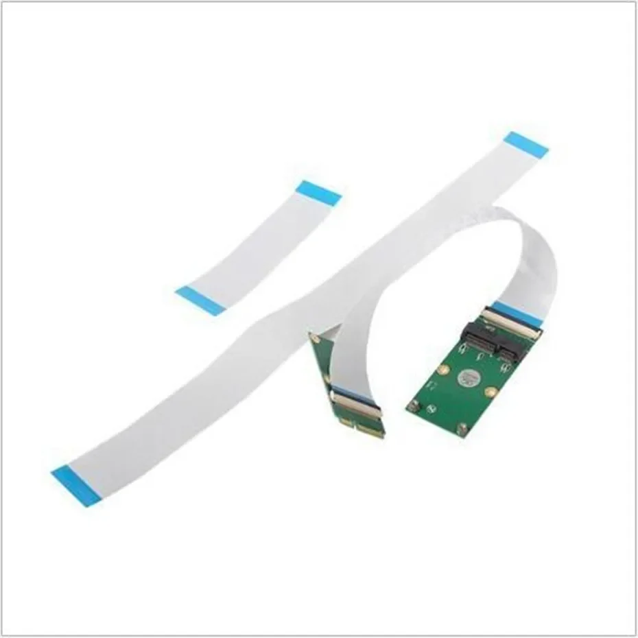 Mini PCIe to Mini PCIe Mini PCI-E Extender FPC 10/20/30CM Network Card Extend SSD Extend Extender Extension Adapter
