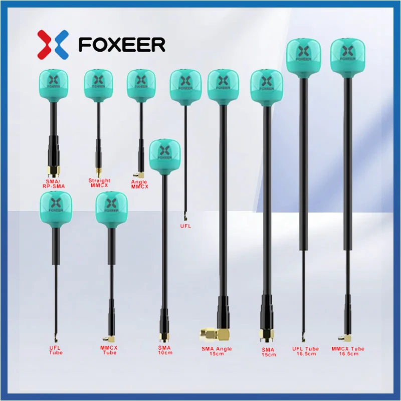 

2PCS Foxeer Antenna Lollipop 4 Plus 4+ FPV Antenna 5.8G 2.6Dbi RHCP SMA RPSMA UFL MMCX FPV Omni LDS Antenna For FPV Drone