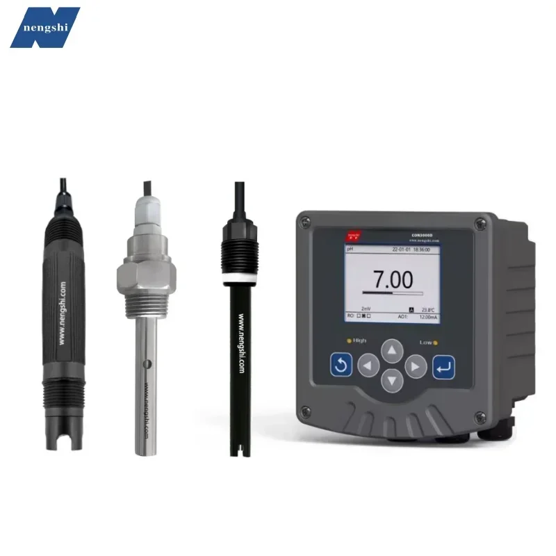 2026unique high quality water conductivity meter rs485 for hydroponics ec sensors water meter with continous industrial monitor