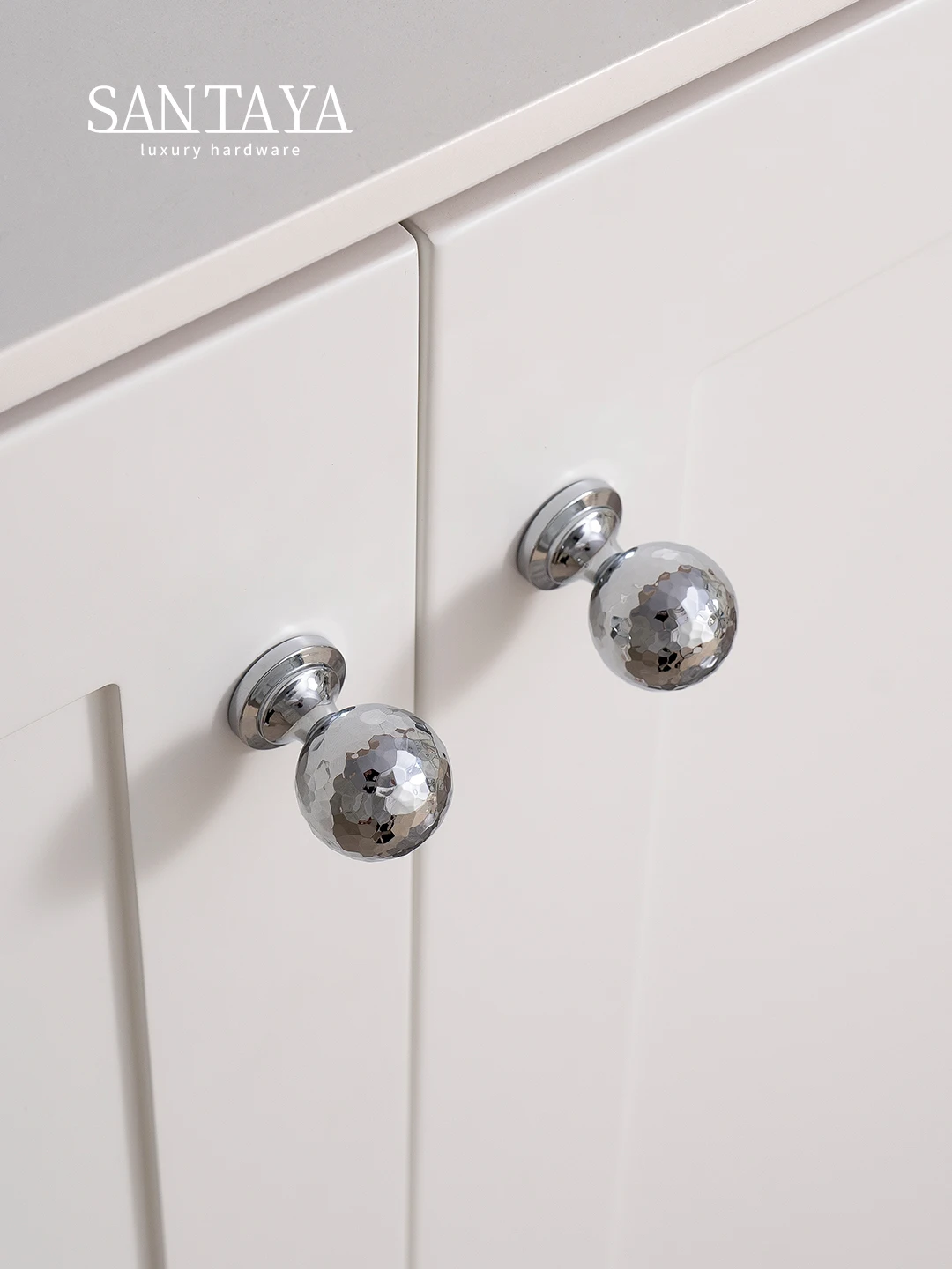 Santaya مقبض درج مطروق من النحاس الصلب مطلي بالذهب والفضة، خزانة ملابس، خزانة مطبخ، ملحقات أثاث