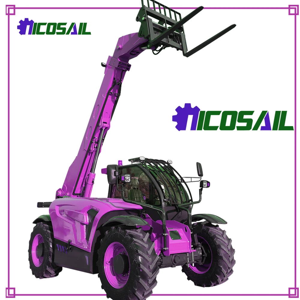 

Продажа нового рекламного телескопического вилочного погрузчика для тяжелых условий эксплуатации для строительных сайтов.