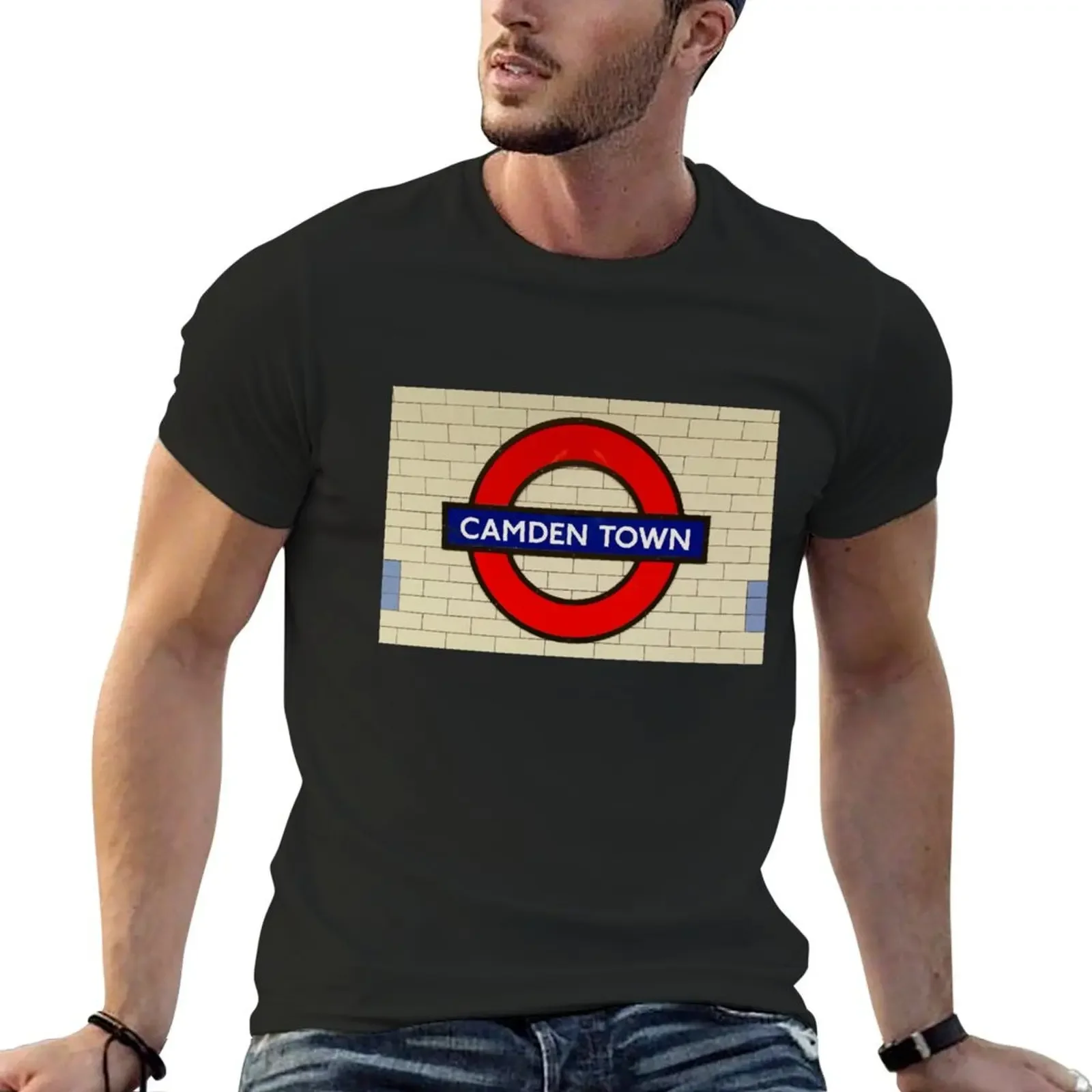 Camden Town what a great place to be! T-Shirt graphic tee shirt Short sleeve tee summer tops t shirt men 100℅ cotton