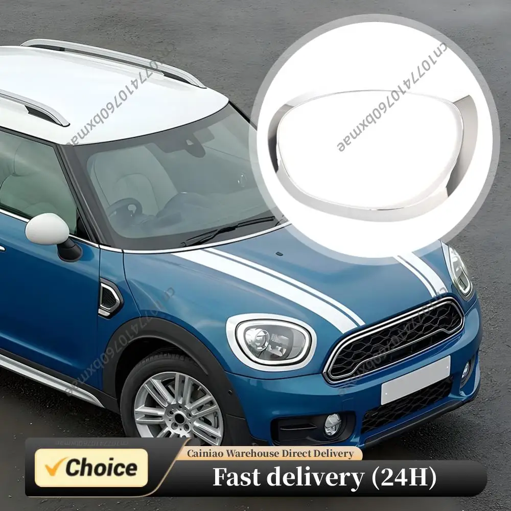 

Декоративное кольцо для фар Mini F60 F61 2017-2023, накладка на фары, защитное кольцо для передних фар, аксессуары для автомобиля