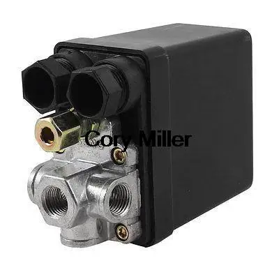 240V 15Amp Max Pressure 12 Bar Automatic Air Compressor Switch Control Valve
