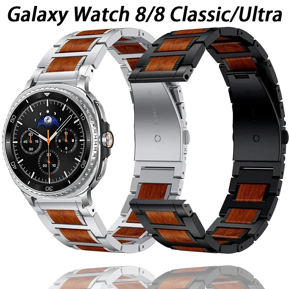 Metal Strap for Samsung Galaxy Watch 8 40mm 44mm Classic 46mm Comfortable Band for Samsung Galaxy Watch 8 Ultra 47mm Correa Belt