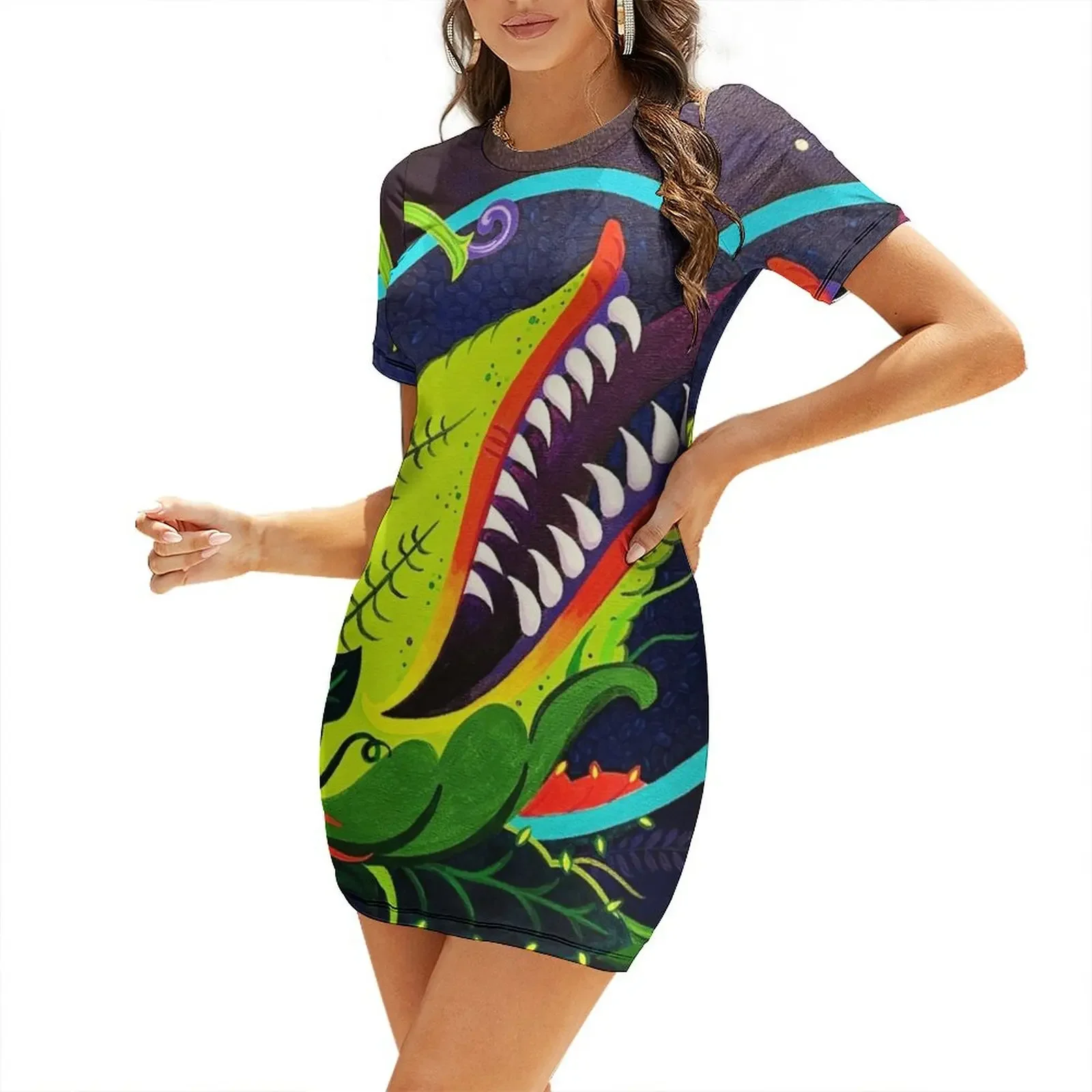 

Audrey 2 Short-Sleeved Dress womens dress women clothes prom clothes summer clothes Dress