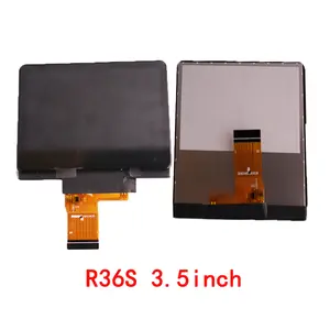 For R35S R36S 3.5 inch Game Console HL PGDM035HD C V2 Screen Lcd Screen Display without Cover Plate Replacement Part
