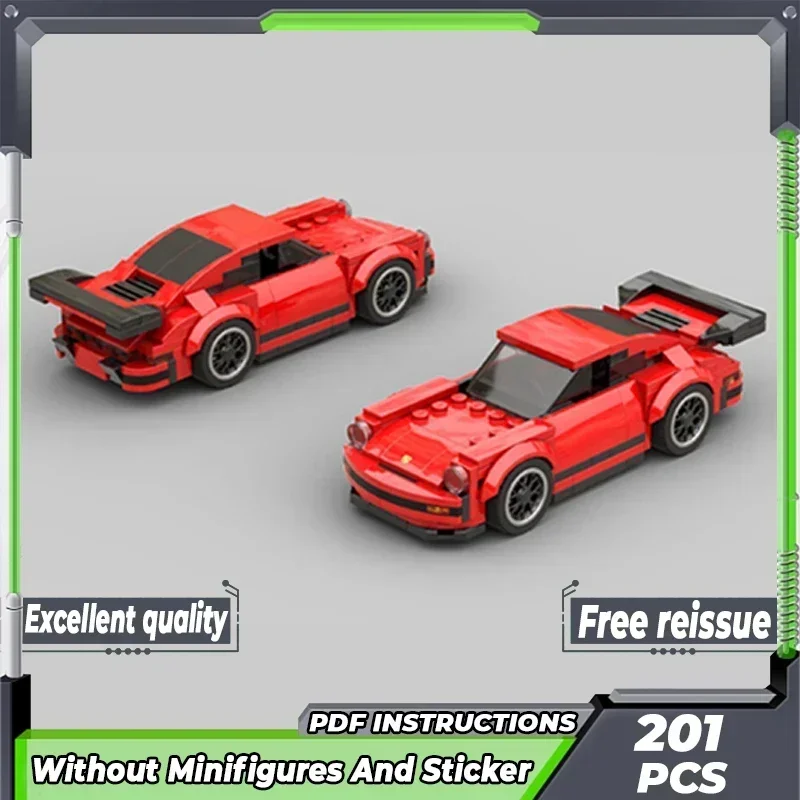 

Городской суперкар Модель Moc Строительные кирпичи Красный город Скорость Чемпион Технология Модульные блоки Подарки Рождественские игрушки Наборы «сделай сам» Сборка