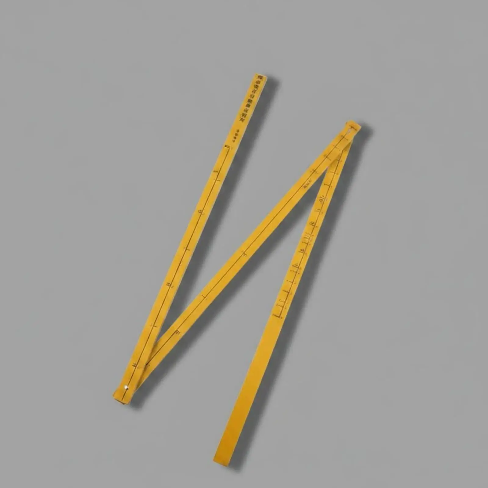 Foldable Wooden Classroom Measuring Ruler Flexible 2m Instrument for Teacher Student Height Measurement